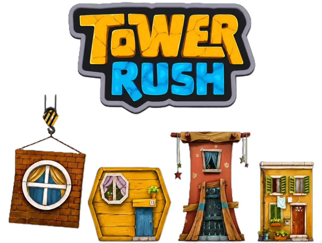 Tower Rush Visueller Stil