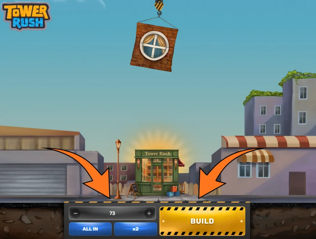 Tower Rush – Spiel starten